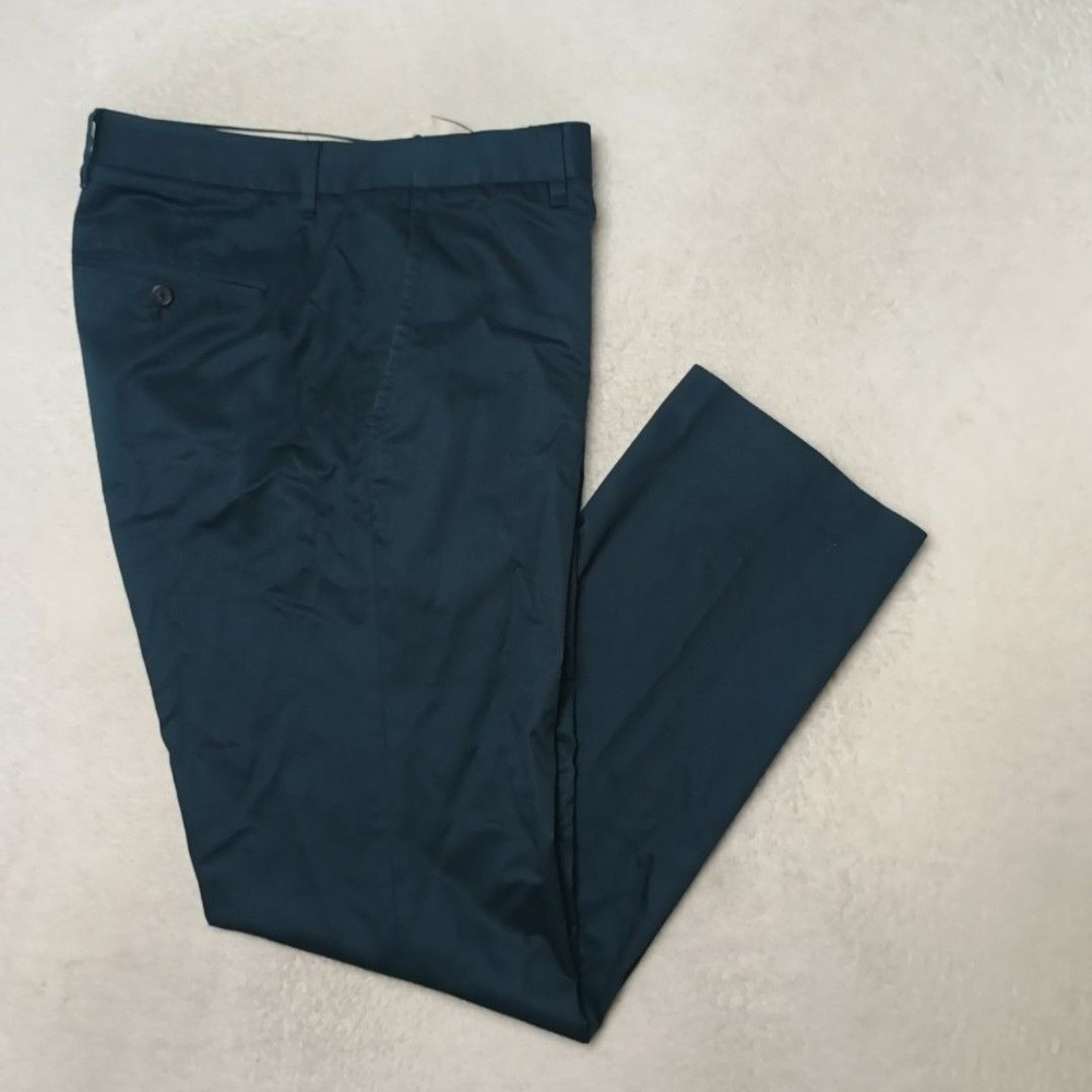 Bonobos Pants Men 32x30 Blue Chino Slim Flat Monday Business Workday Warrior